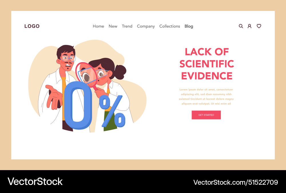Scrutiny in neuro-linguistic programming flat Scrutiny in neuro-linguistic programming flat vector image