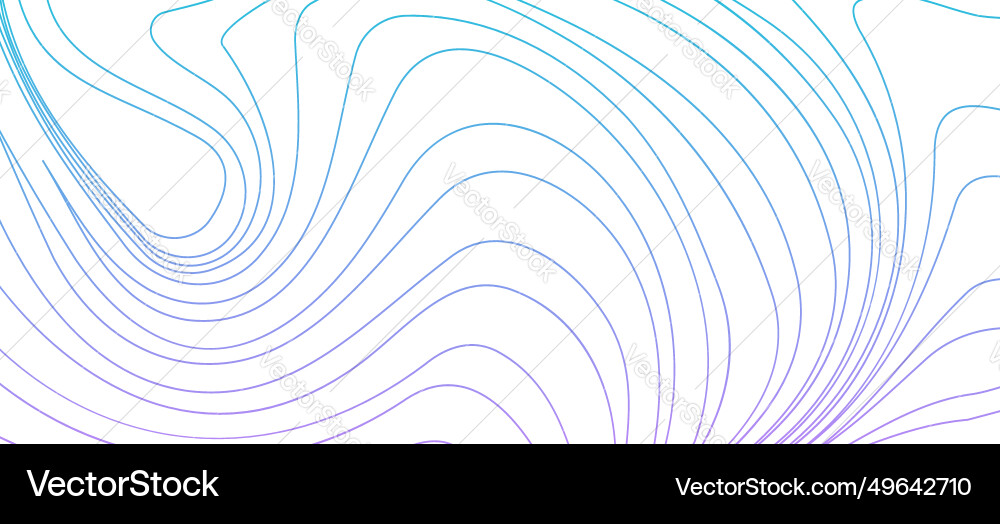 Abstract background with contour gradient colorful Vector Image
