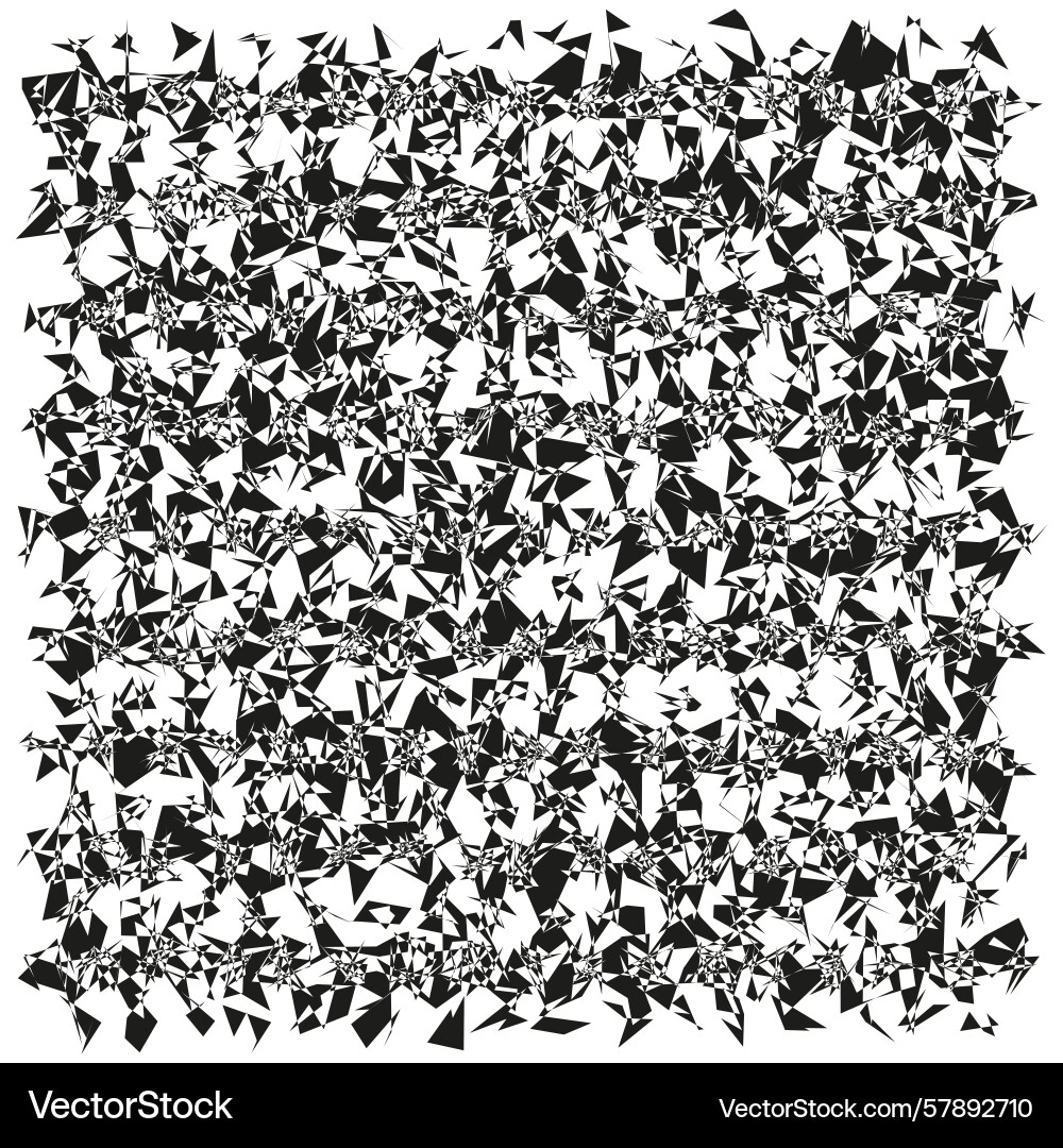 Abstract particles pattern dynamic chaotic vector image