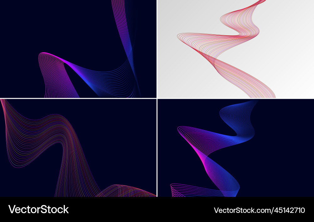 Collection of geometric minimal lines pattern set Collection of geometric minimal lines pattern set Vector Image