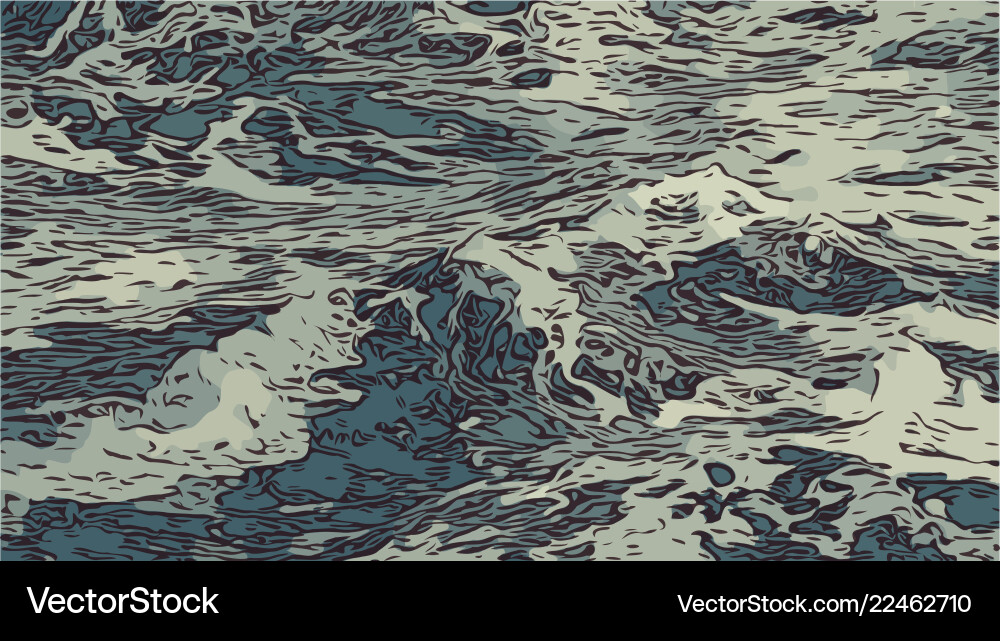 Colourful background wave pattern vector image