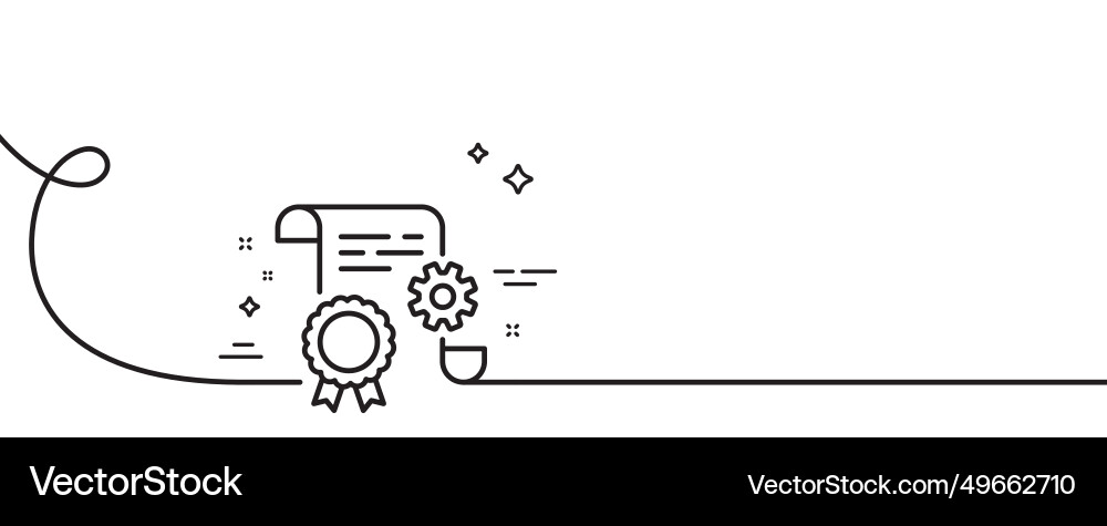 Engineering doc line icon technical documentation Engineering doc line icon technical documentation vector image