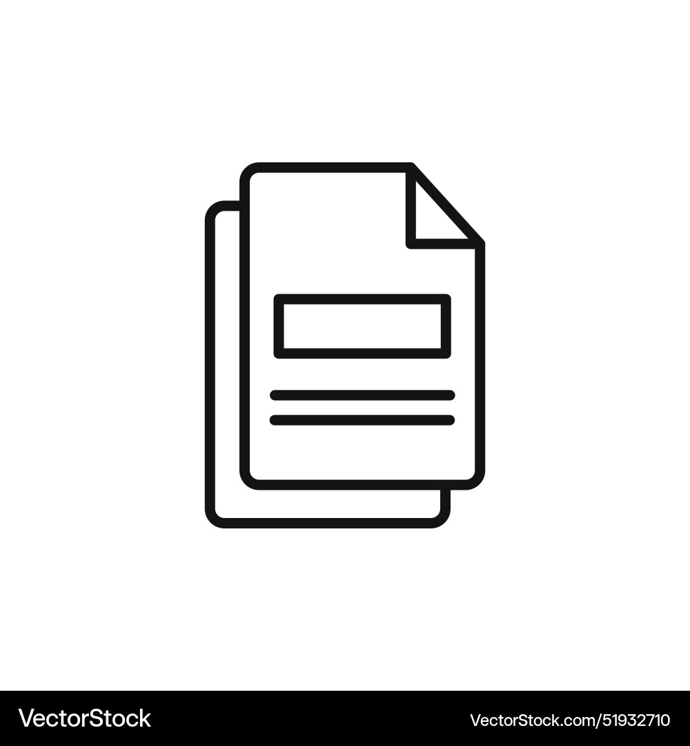 File duplicate icon perfect for document File duplicate icon perfect for document vector image