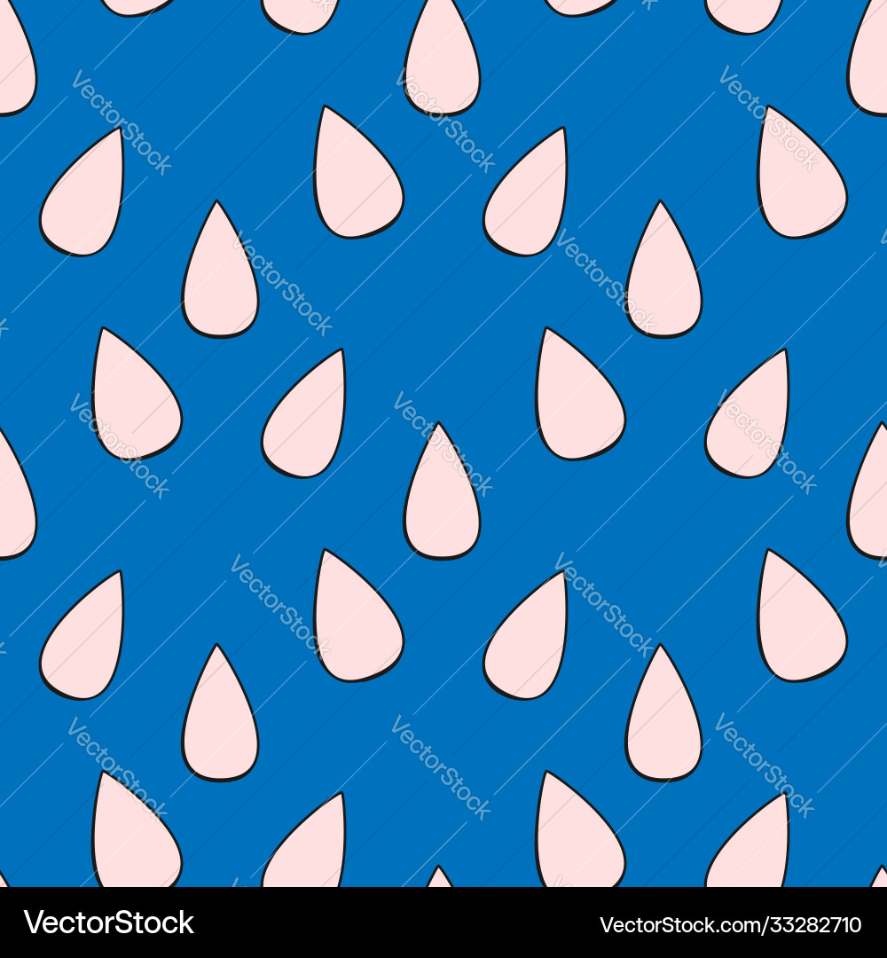 Simple seamless pattern with drops repeating Simple seamless pattern with drops repeating vector image