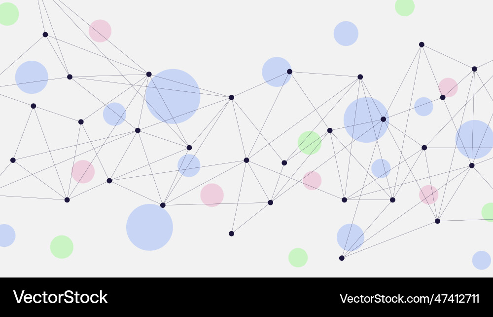 Abstract connecting dots and lines Abstract connecting dots and lines vector image