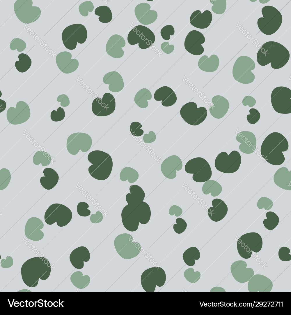 Lily pad repeat pattern print background Vector Image