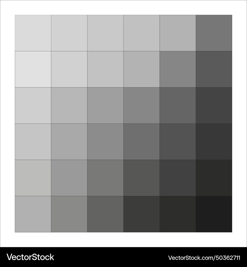 Monochrome gradient of squares geometric pattern Monochrome gradient of squares geometric pattern vector image