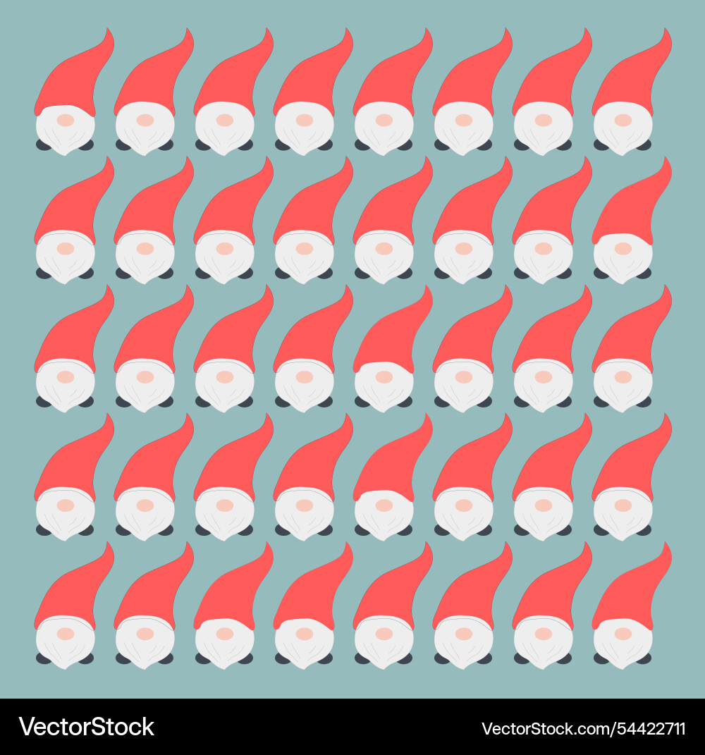 Red dwarfs design pattern texture vector image