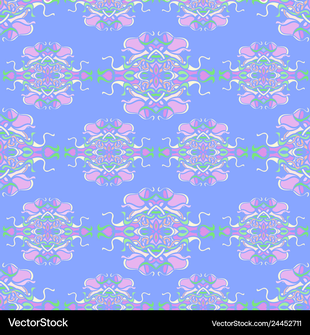 Seamless pattern with colorful abstract shape Seamless pattern with colorful abstract shape vector image