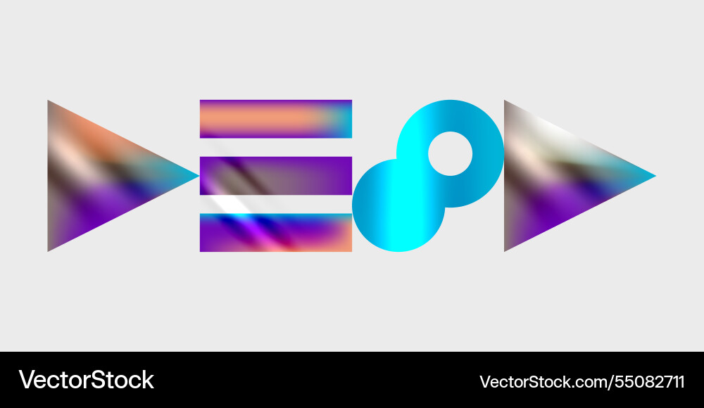 Triangles circles squares rectangles design Triangles circles squares rectangles design vector image