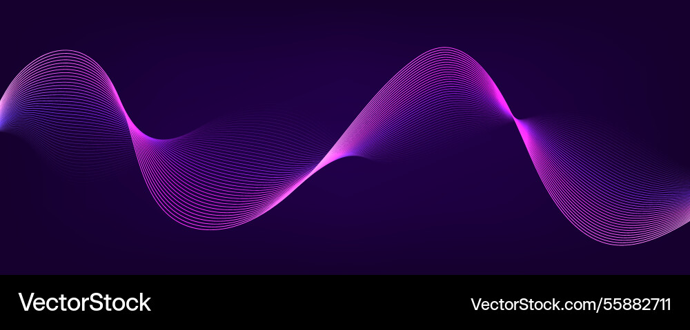 Wave sound line abstract lines background Wave sound line abstract lines background vector image