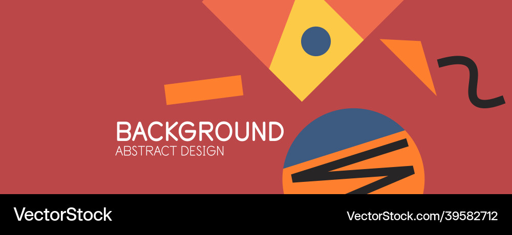 Abstract background blocks lines triangles Abstract background blocks lines triangles Vector Image