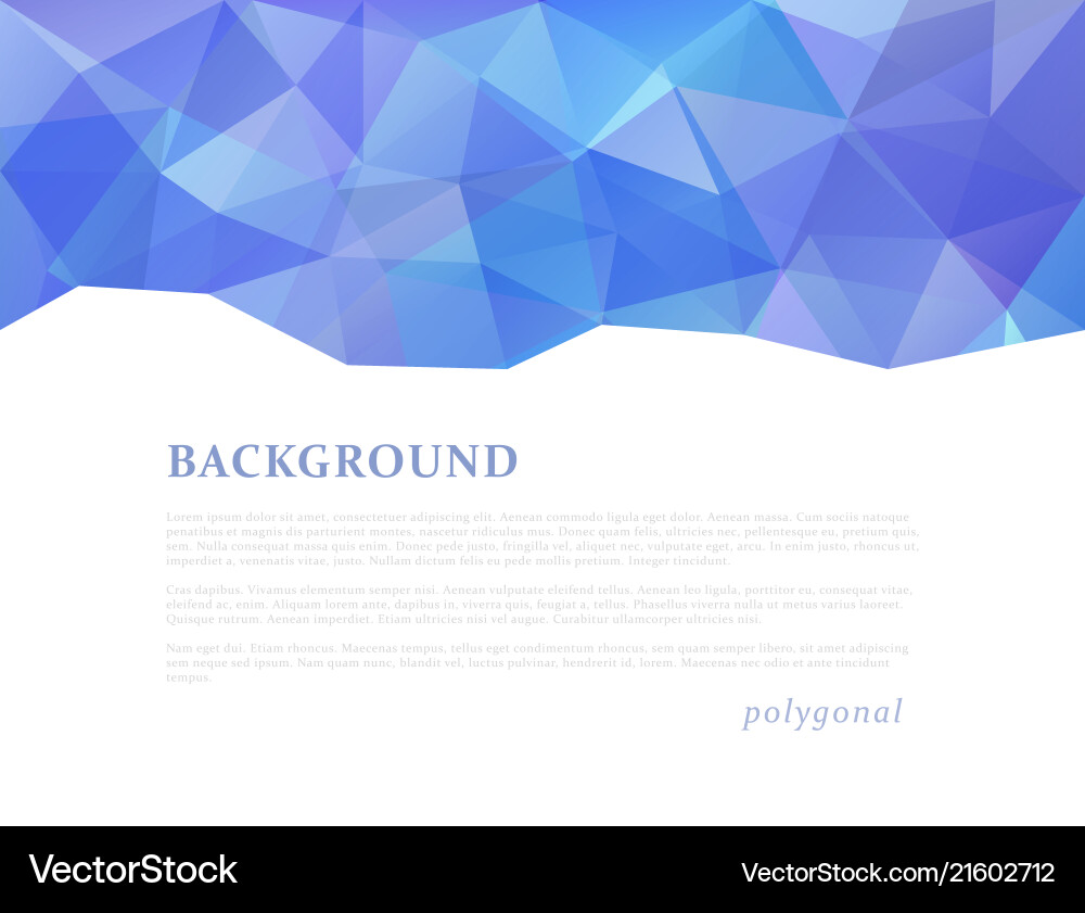 Abstract triangular banner Abstract triangular banner vector image