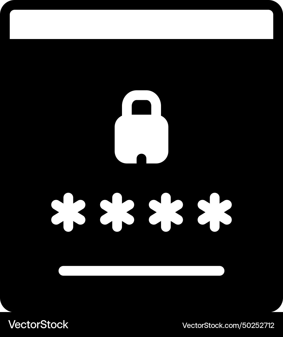 Access code vector image