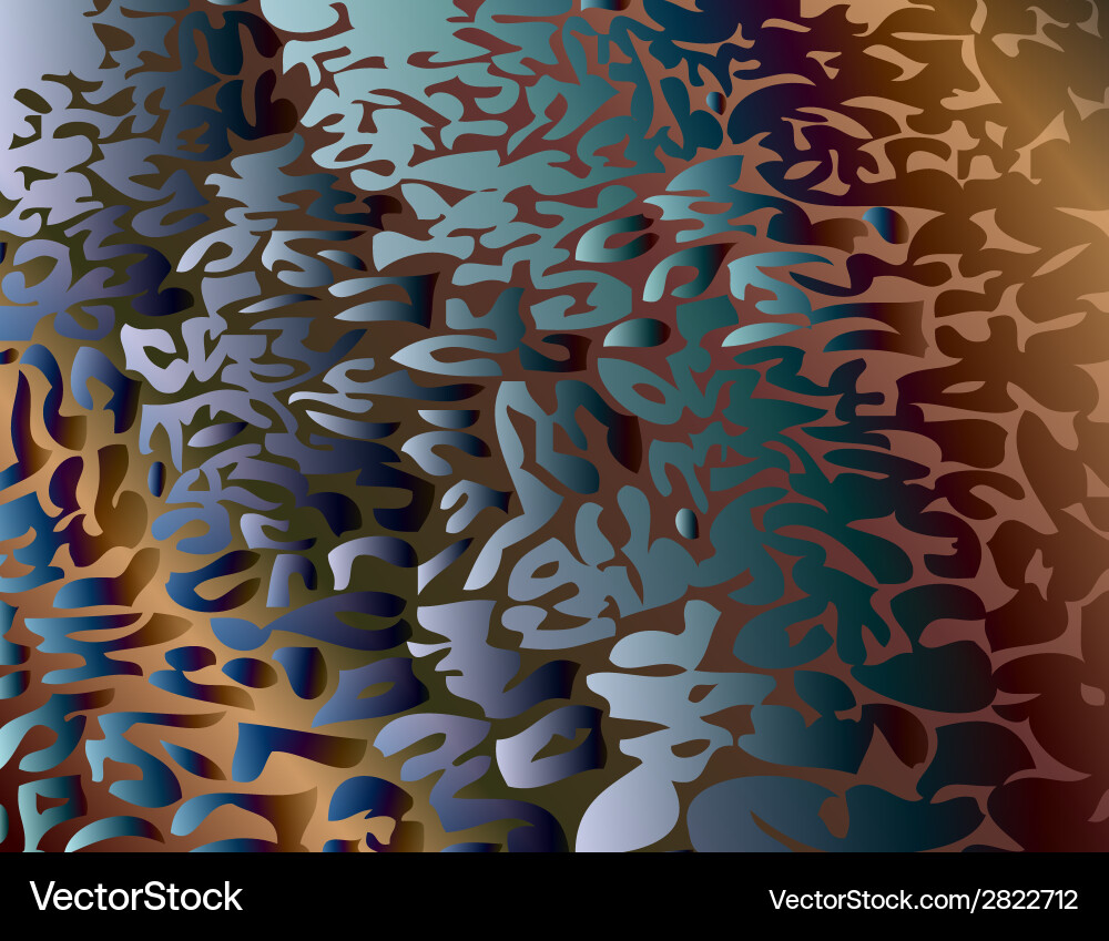 Leopard pattern repeating background Vector Image