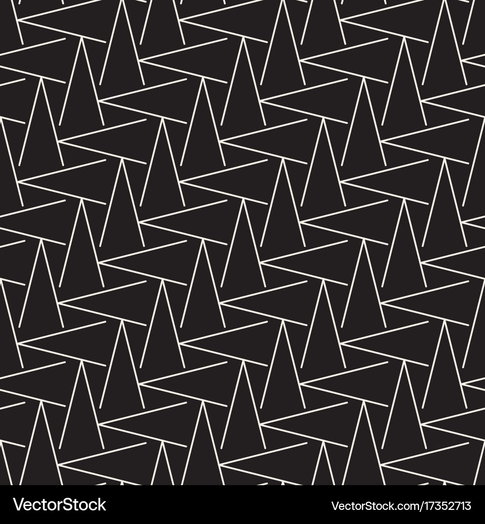 Abstract geometric pattern with stripes lines Vector Image