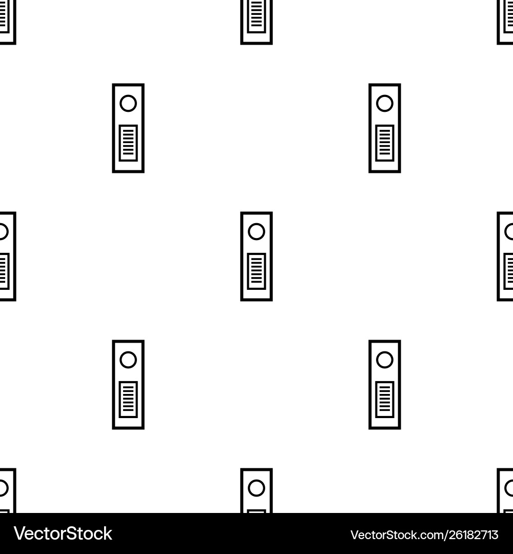 Seamless pattern with folder for documents Seamless pattern with folder for documents Vector Image