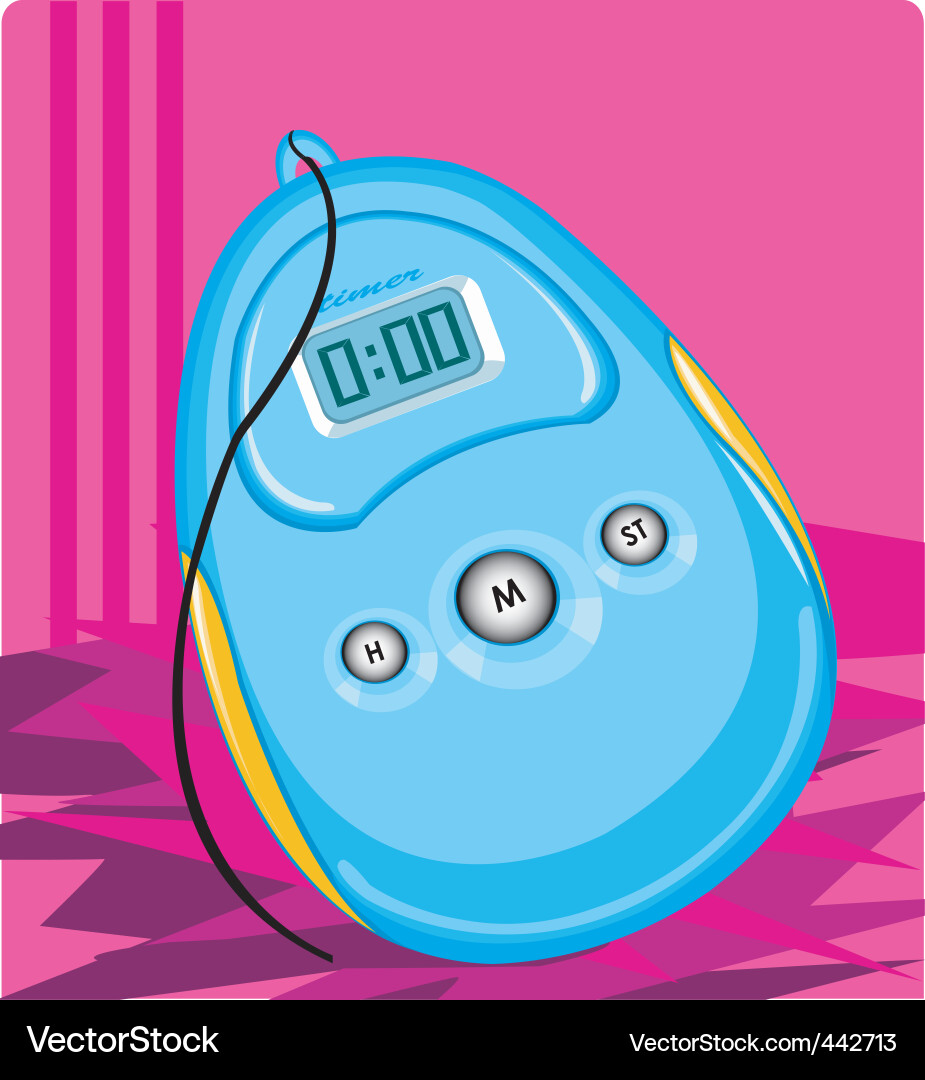Timer Vector Image
