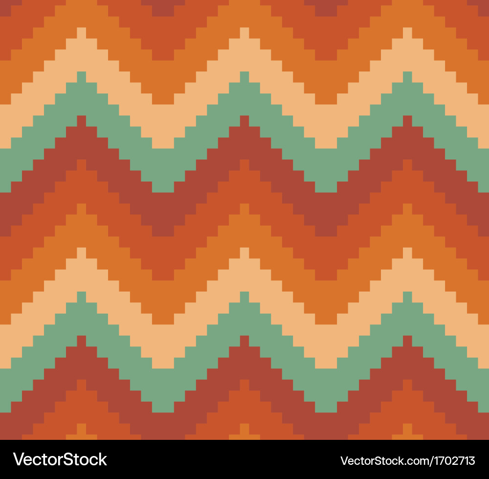 Zig zag pixel1 resize vector image