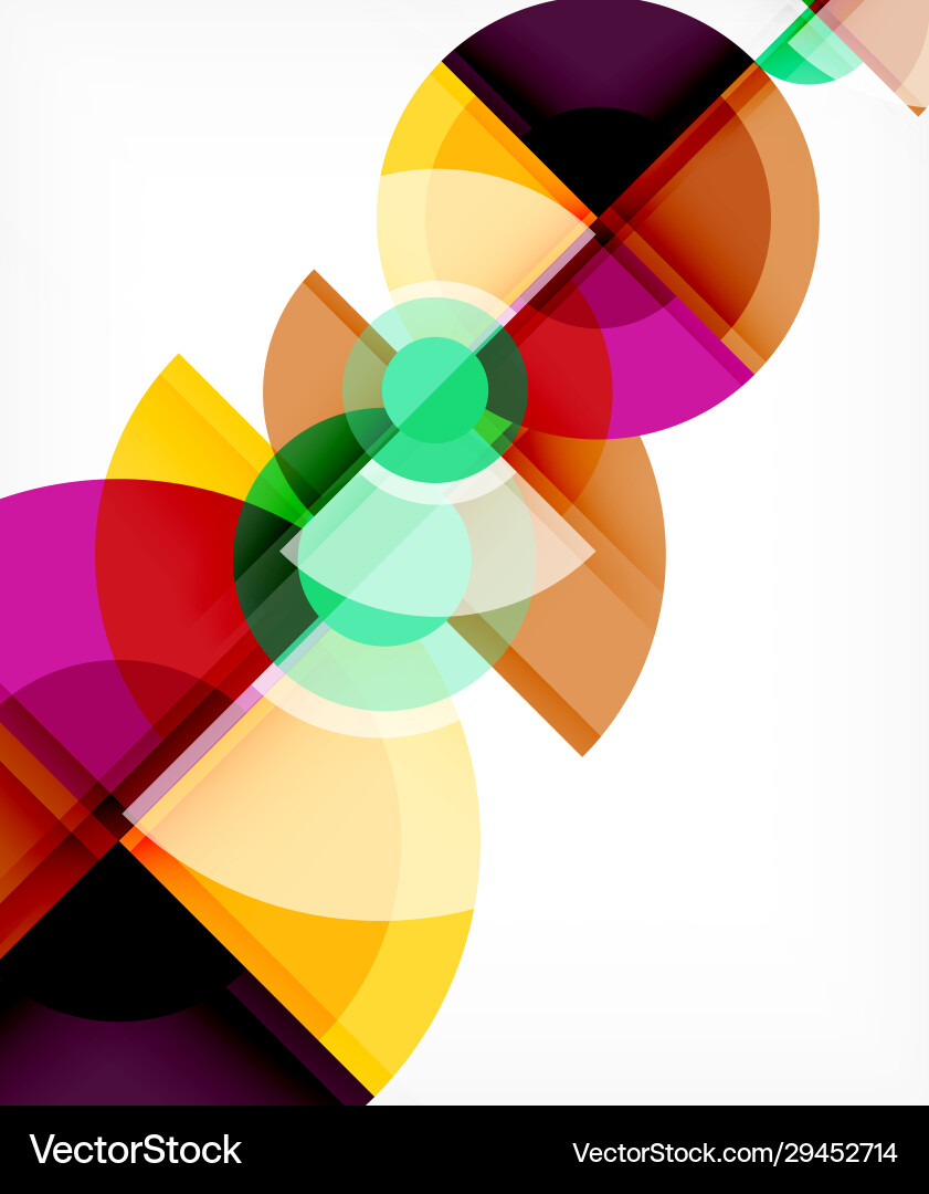 Abstract background circle and triangle design Abstract background circle and triangle design vector image