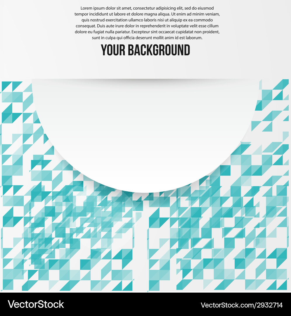 Abstract circles template web design Vector Image
