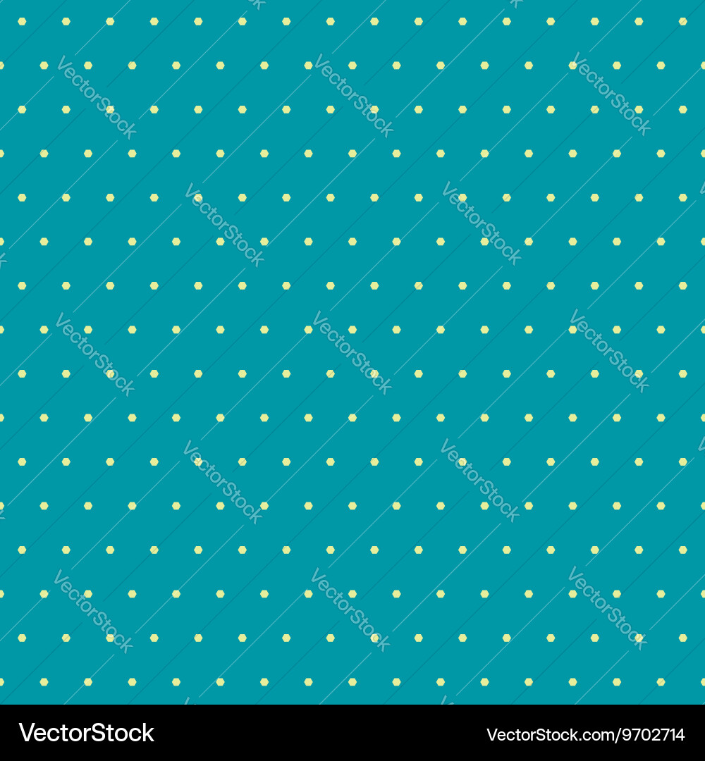 Geometric small hexagons seamless pattern vector image