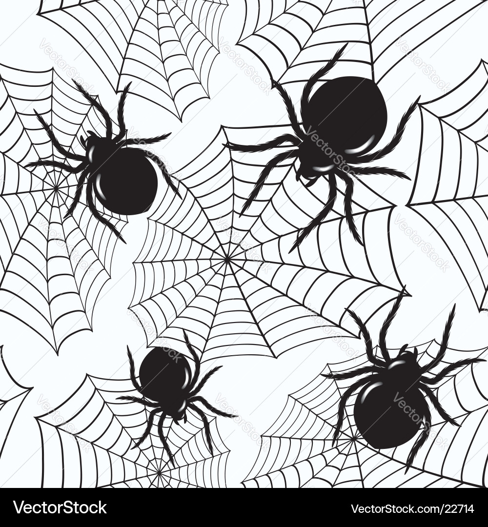 Spooky Halloween Web Background Vector Image