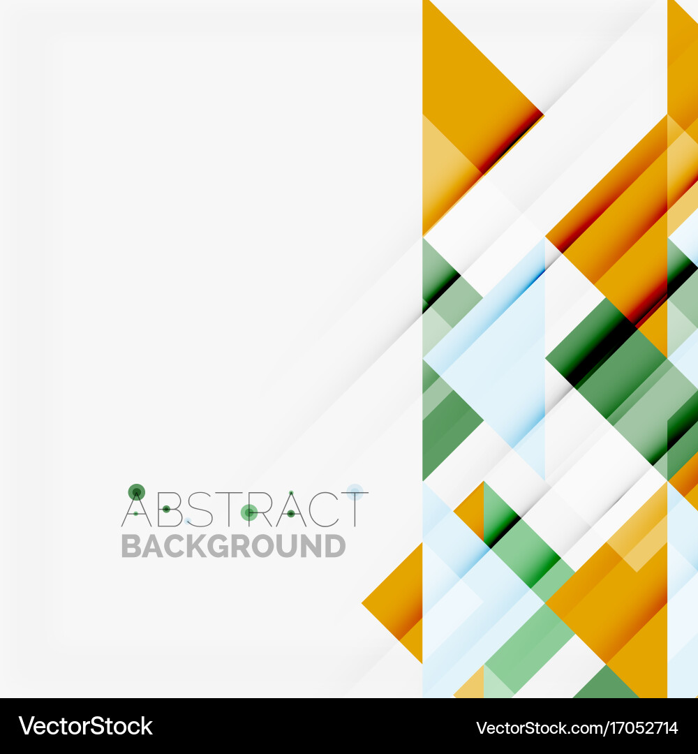 Triangle pattern design background Vector Image