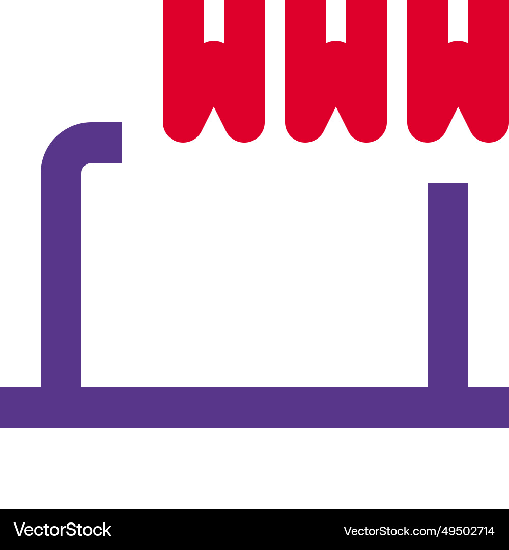 Url used to access websites and online resources vector image