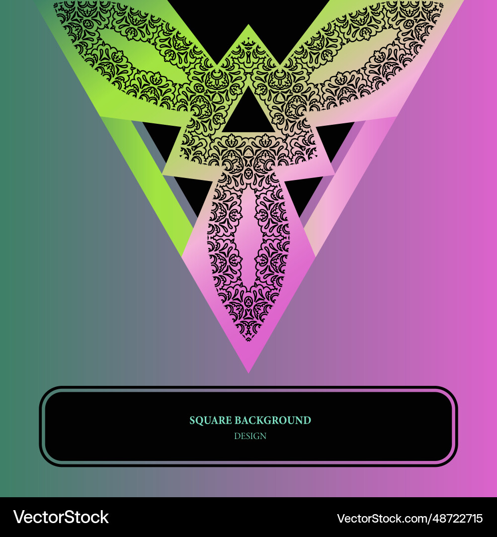 Abstract colorful background with ornate pattern Abstract colorful background with ornate pattern Vector Image