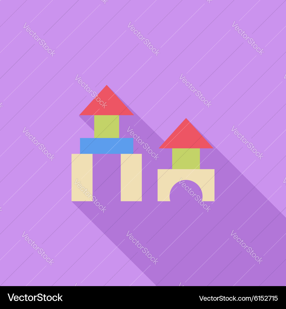 Building block icon Vector Image