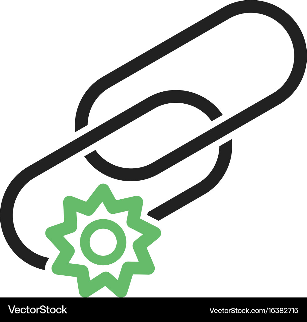 Link optimization vector image
