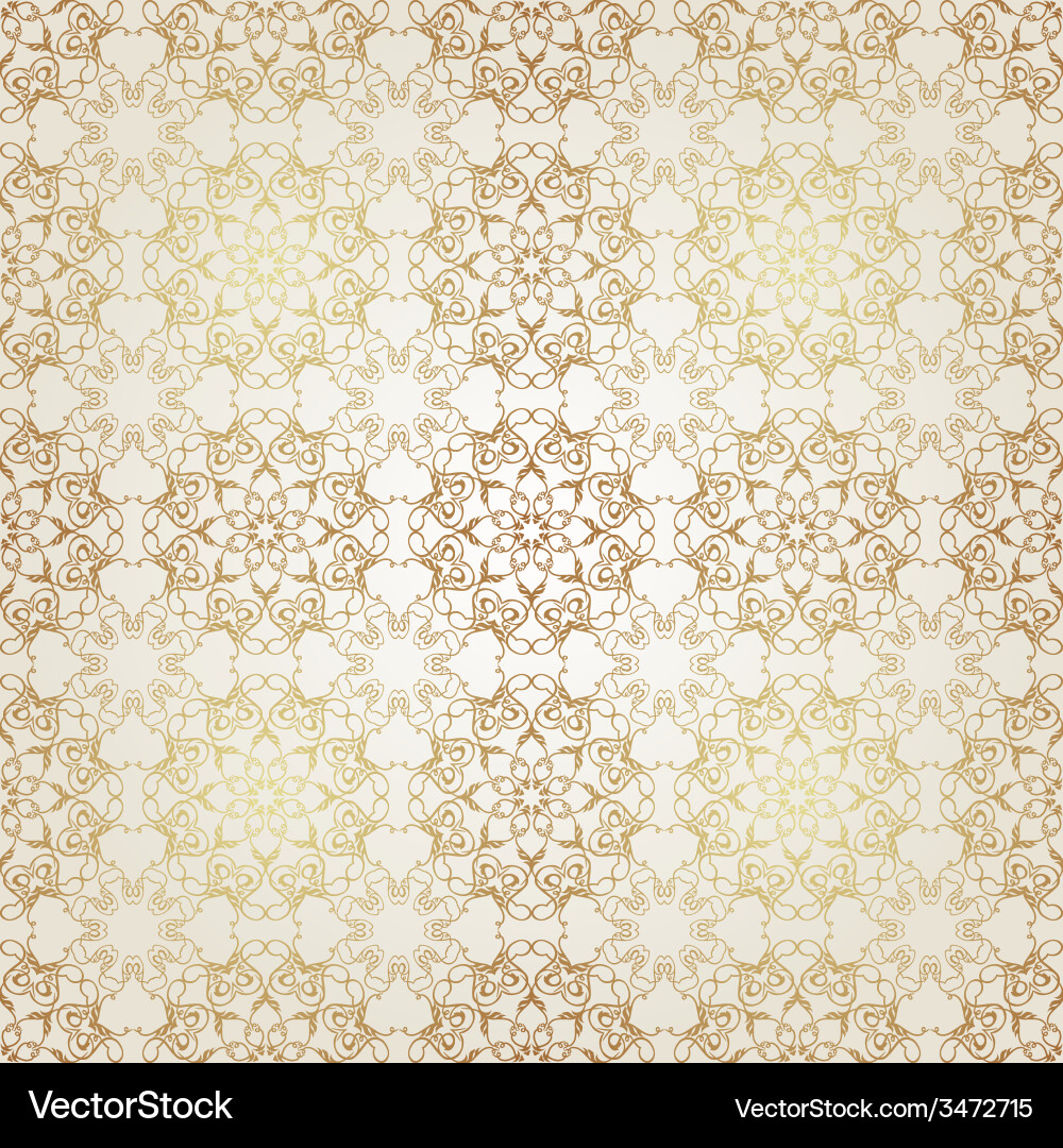 Seamless pattern in victorian style Vector Image
