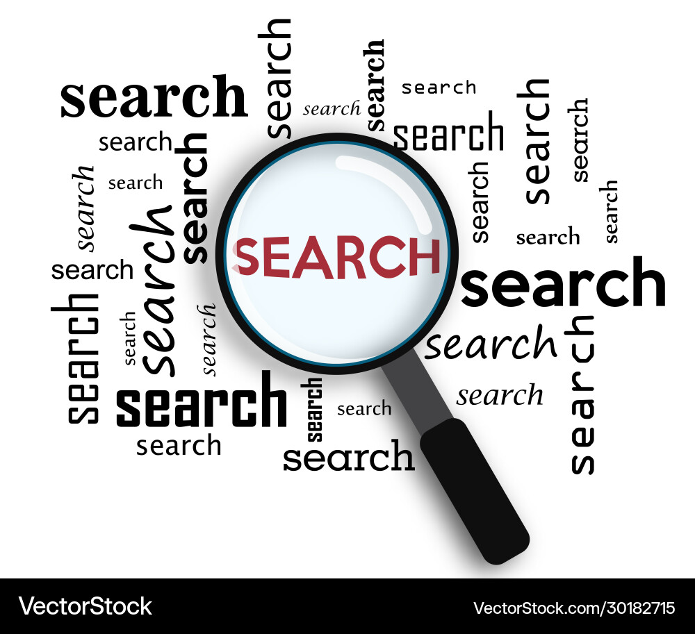 Set flat design concepts for search engine Set flat design concepts for search engine vector image