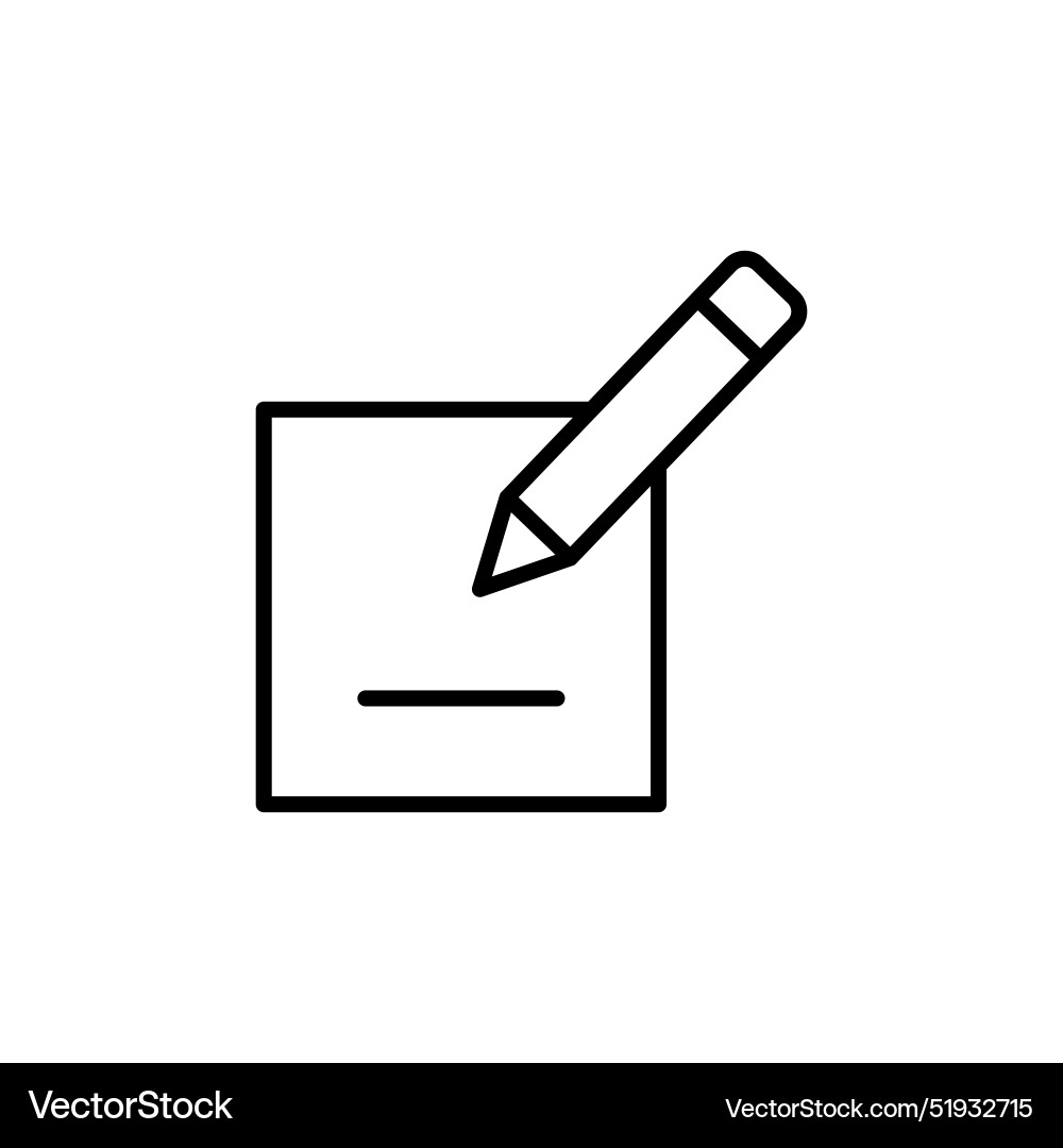 Text edit icon ideal for content creation Vector Image