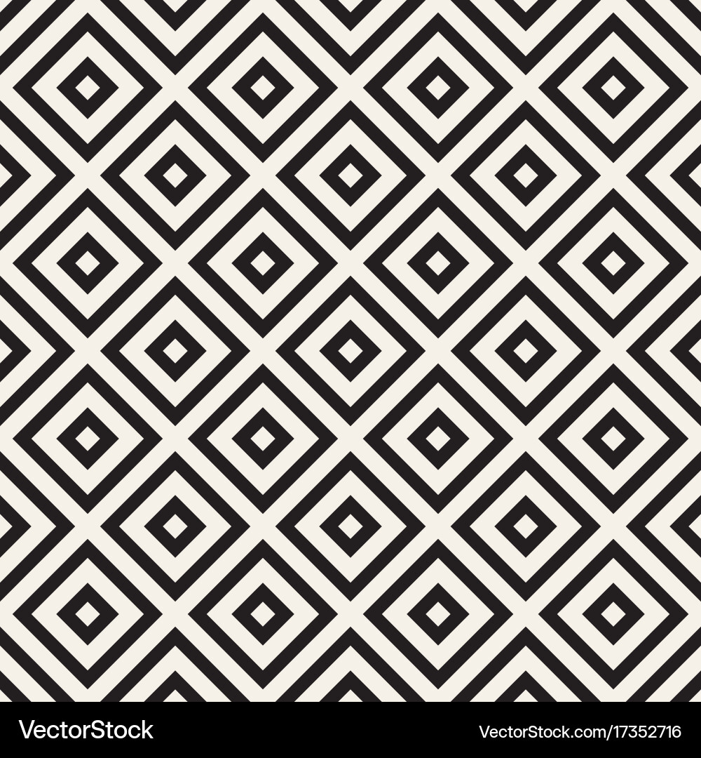 Abstract geometric pattern with stripes lines vector image