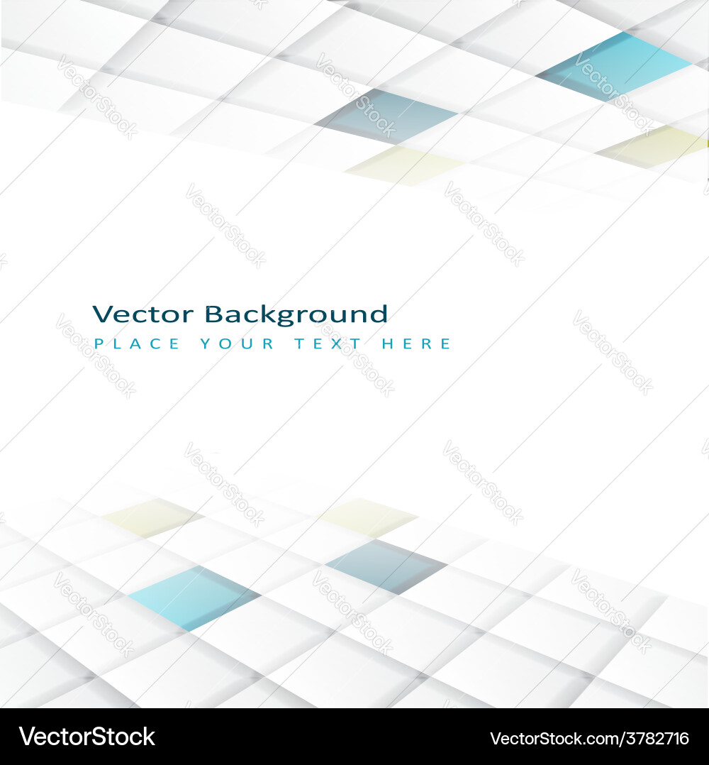 Abstract perspective background with square tiles vector image