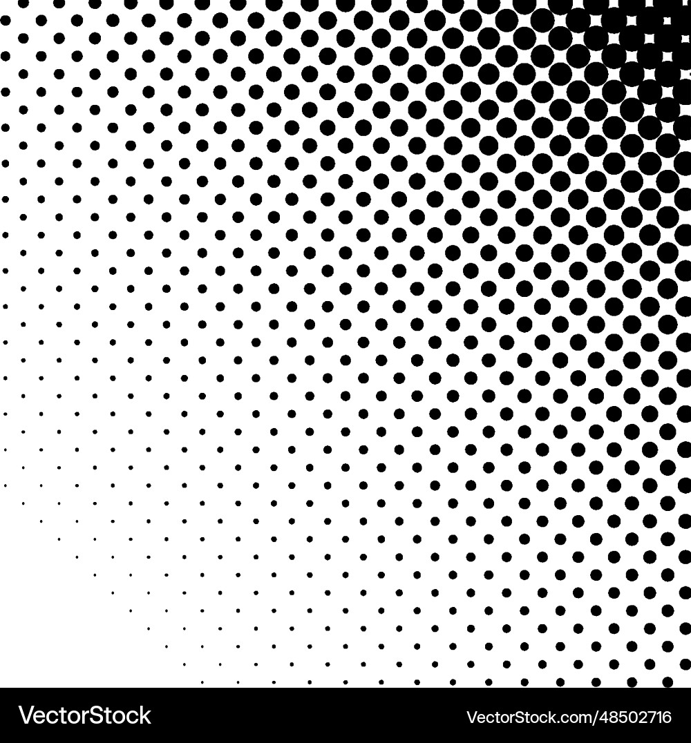 Dot pattern diagonal fading halftone effect noise Vector Image