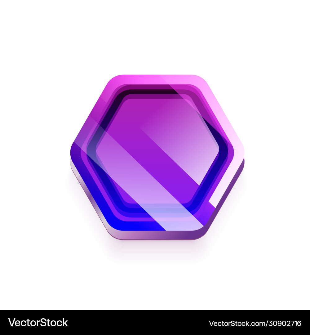 Glossy button web icon Glossy button web icon Vector Image