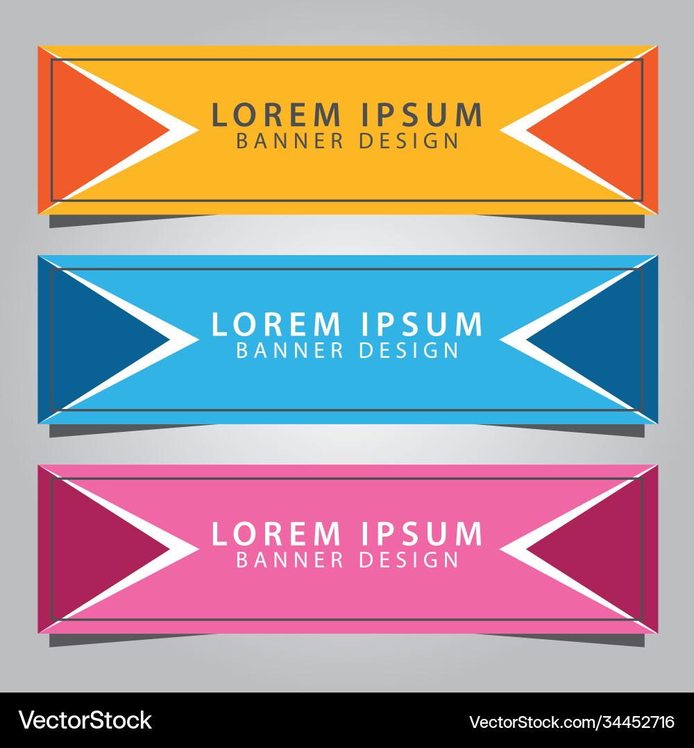 Modern template design for web Vector Image