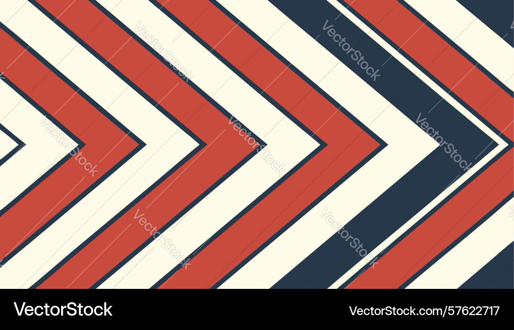 Bold chevron pattern with geometric dynamism Vector Image