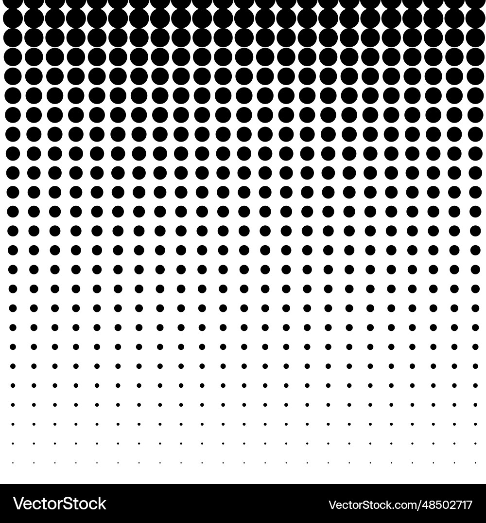 Fading Dot Stipple Pattern Vector Image