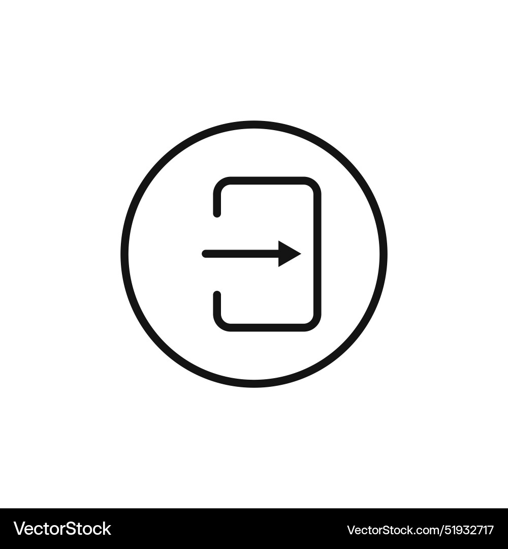 Keyboard enter key icon for computing Keyboard enter key icon for computing Vector Image