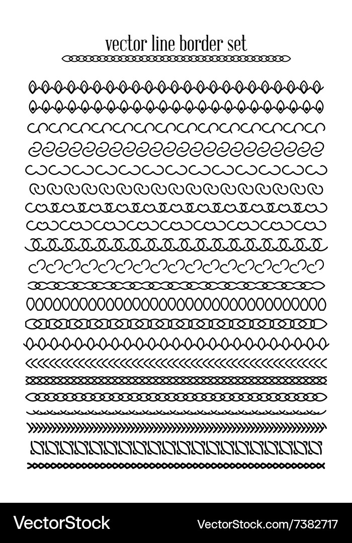 Line 25 Vector Image