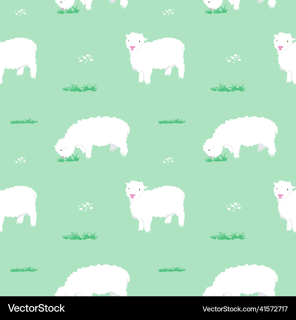 Seamless pattern repeatable texture summer spring vector image