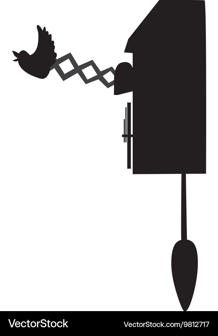 Time and clock line icon design vector image