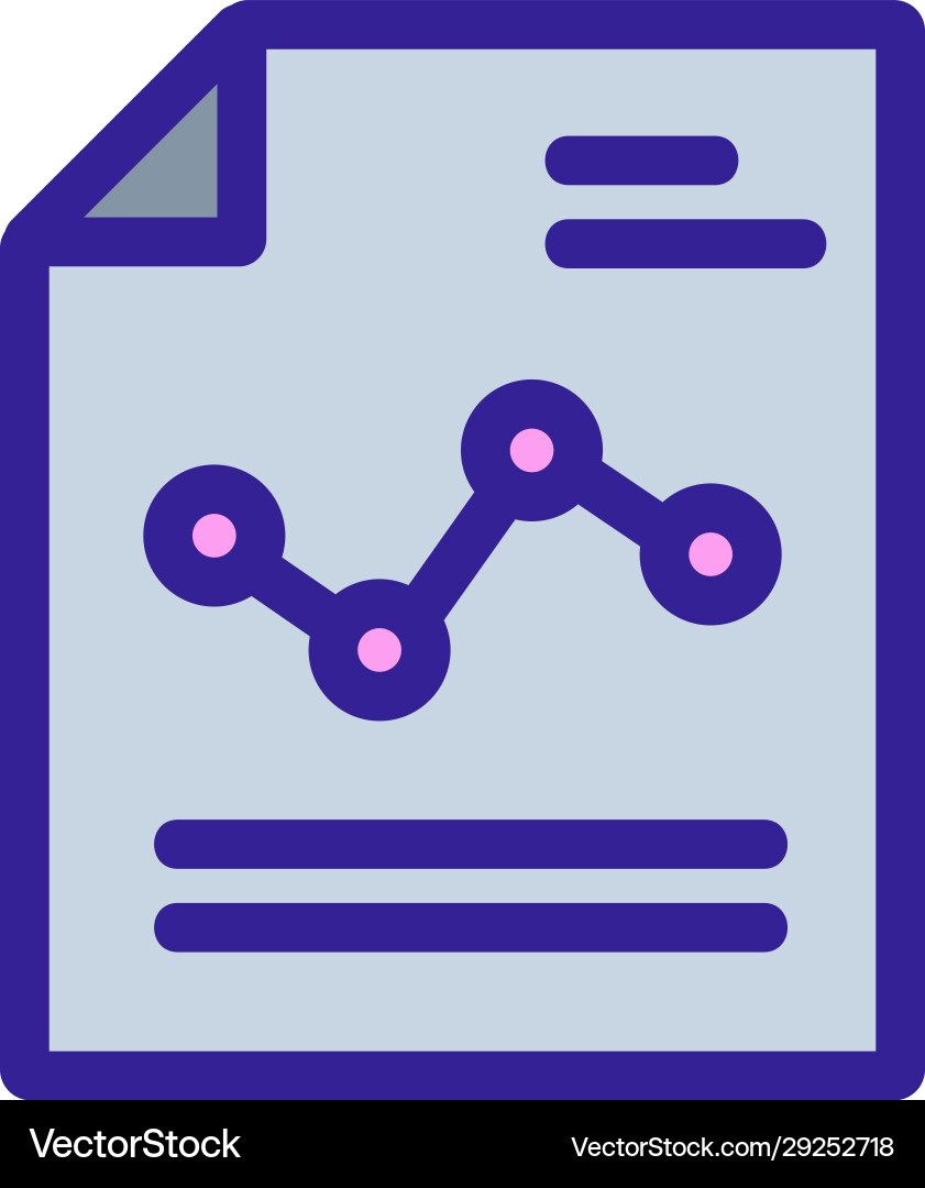 Description graph icon isolated Description graph icon isolated vector image