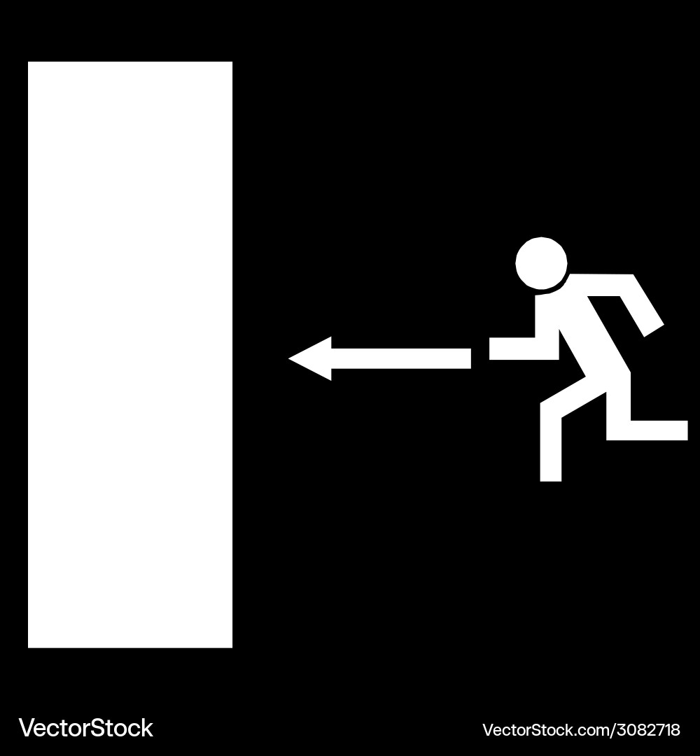 Exit icon Vector Image