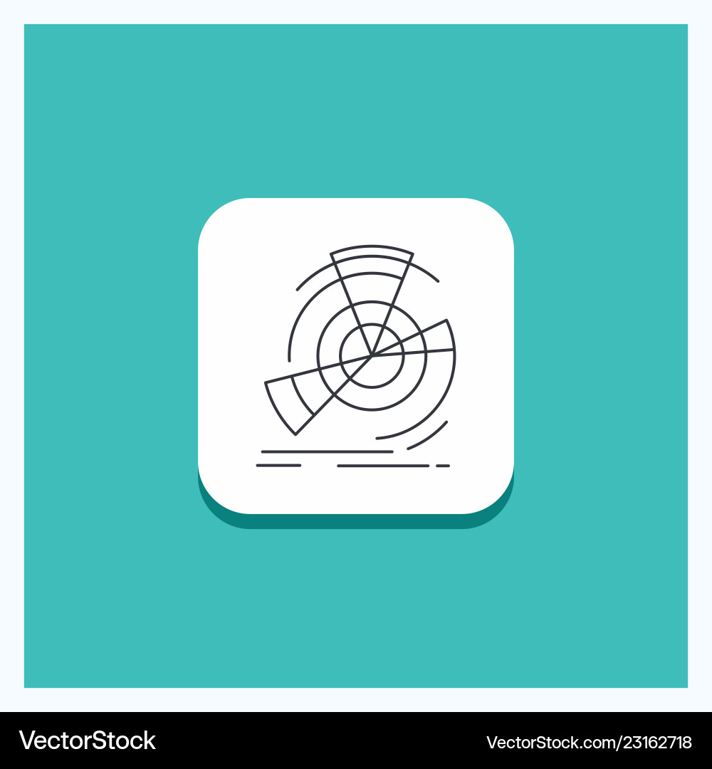 Round button for data diagram performance point Round button for data diagram performance point Vector Image
