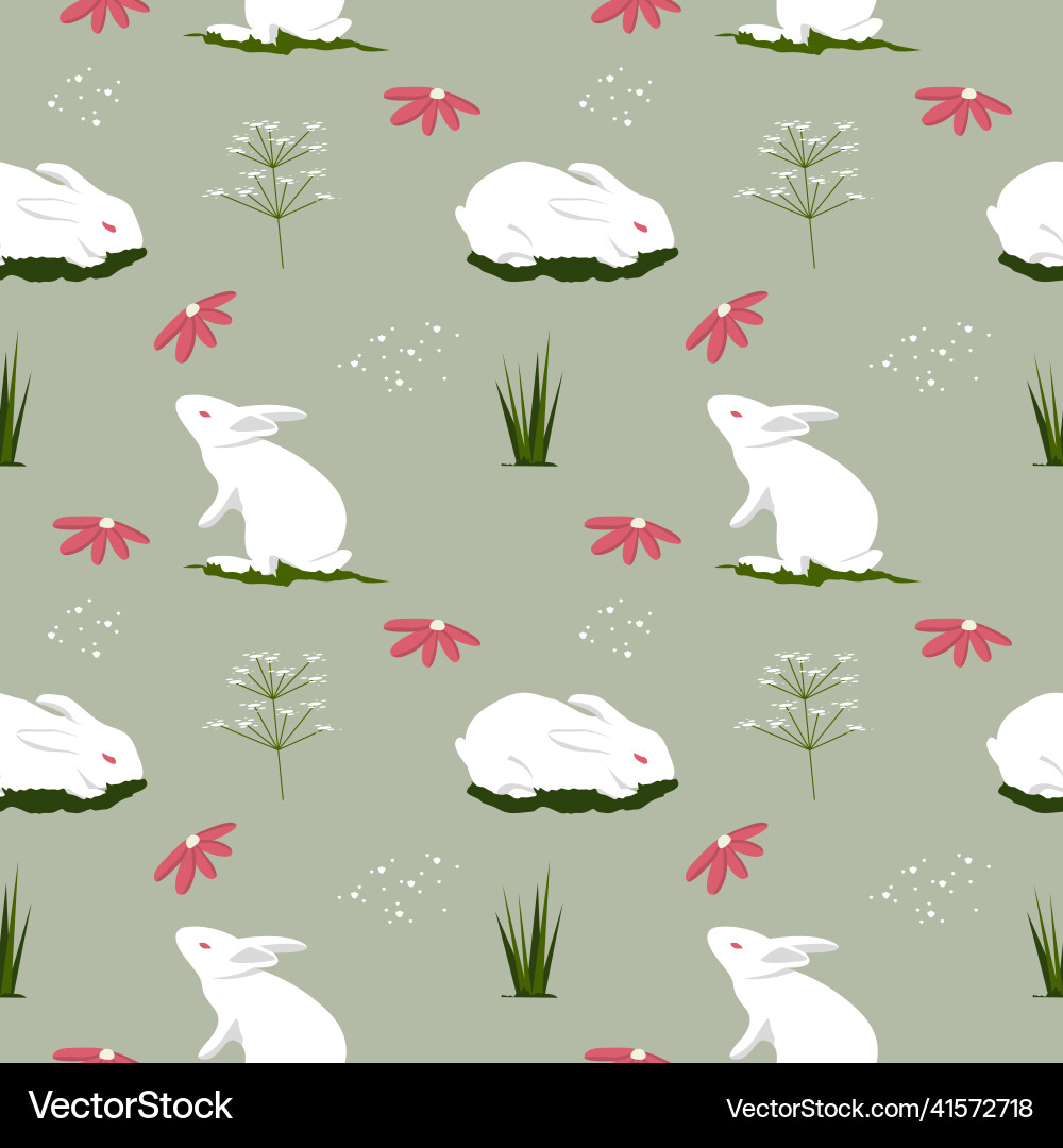Seamless pattern repeatable texture summer spring Seamless pattern repeatable texture summer spring vector image